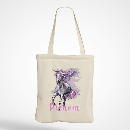 Bolsa personalizada - Unicornio
