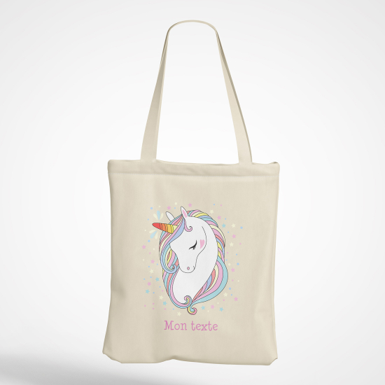 Bolsa personalizada - Unicornio arcoíris