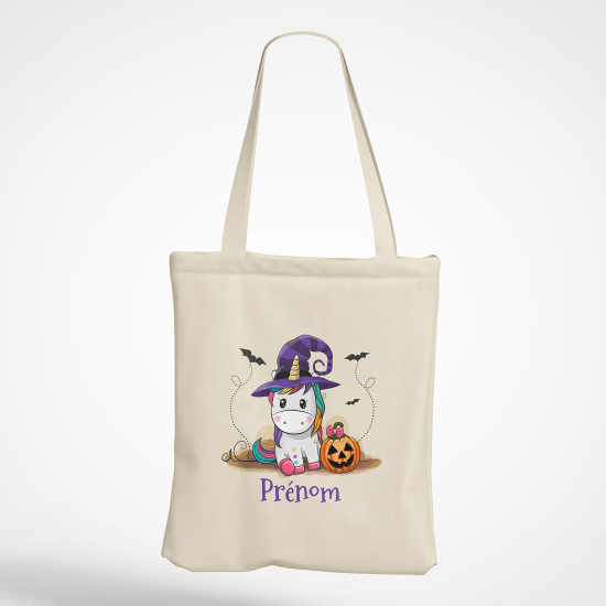 Bolsa personalizada - Unicornio bruja