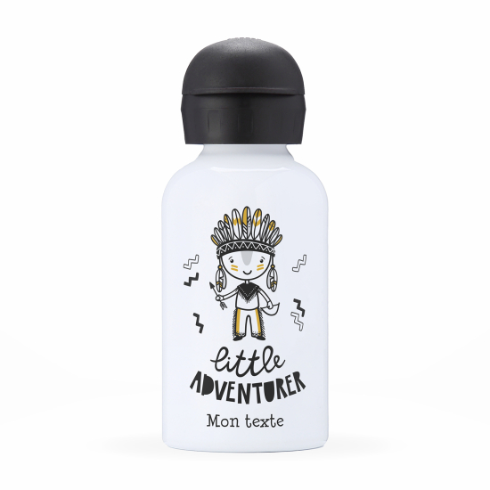 Cantimplora isotérmica personalizada para niños - Pequeño aventurero