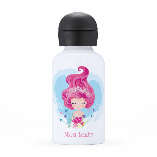 Cantimplora isotérmica personalizada para niños - Sirena