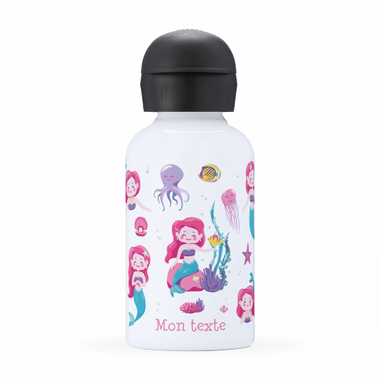 Cantimplora isotérmica personalizada para niños - Sirenas