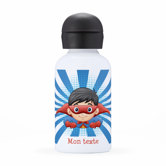 Cantimplora isotérmica personalizada para niños - Superhéroe