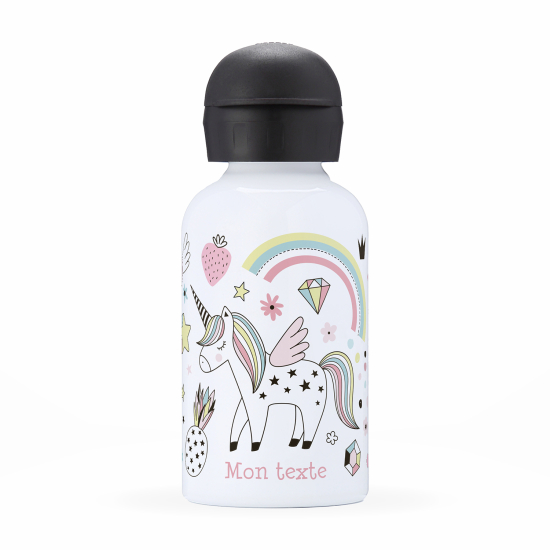 Cantimplora isotérmica personalizada para niños - Unicornio