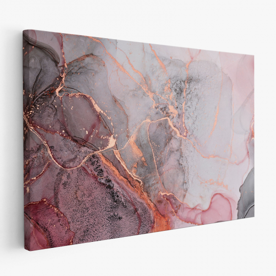 Cuadro en Lienzo - Abstracto rosa