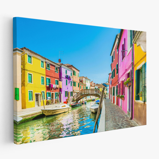 Cuadro en Lienzo - Burano