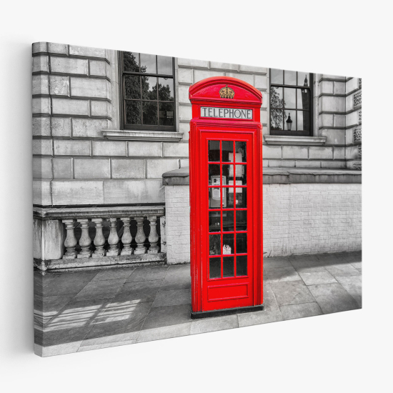 Cuadro en Lienzo - Cabina Telefónica Londres