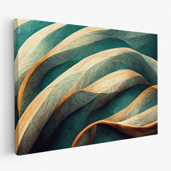 Cuadro en Lienzo - Diseño olas
