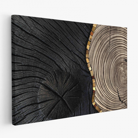 Cuadro en Lienzo - Efecto madera