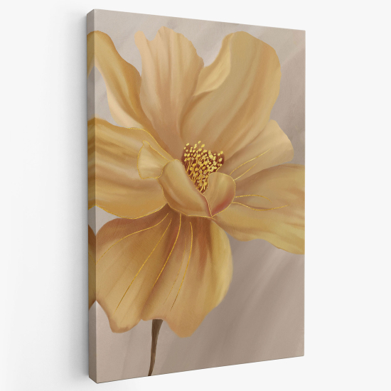 Cuadro en Lienzo - Flor amarilla