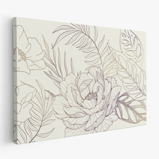 Cuadro en Lienzo - Flores
