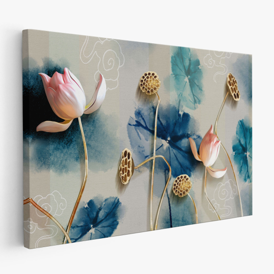 Cuadro en Lienzo - Flores Diseño