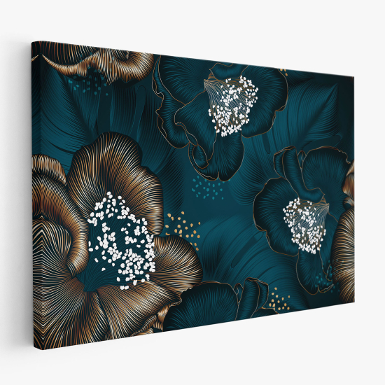 Cuadro en Lienzo - Flores tropicales