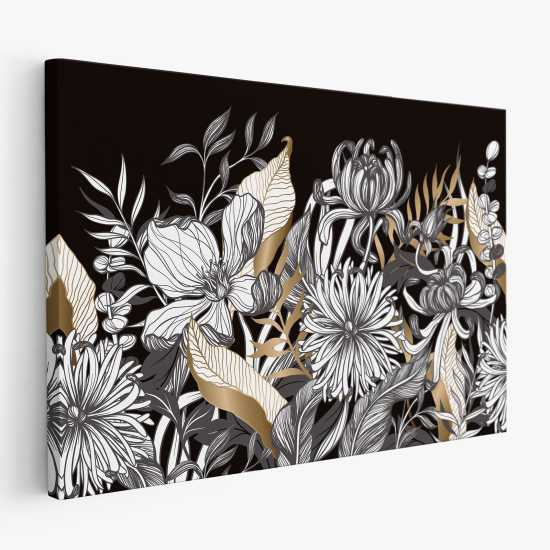 Cuadro en Lienzo - Flores Tropicales