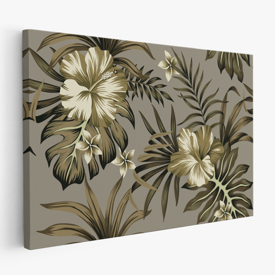 Cuadro en Lienzo - Flores tropicales