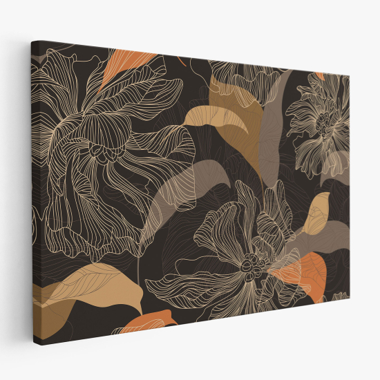 Cuadro en Lienzo - Flores Tropicales