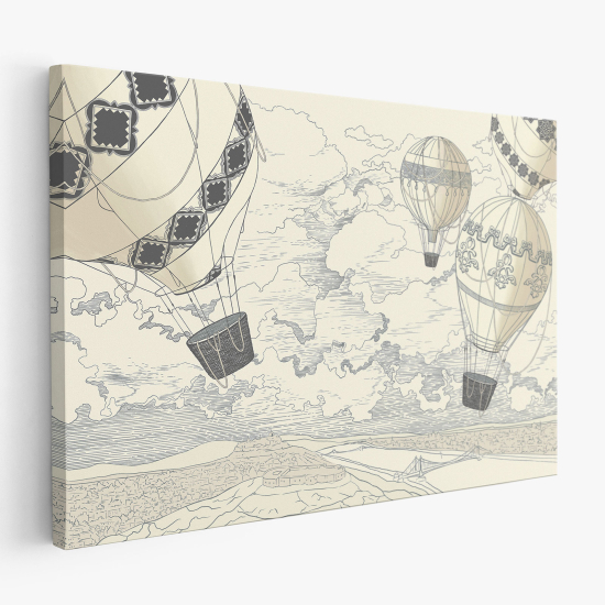 Cuadro en Lienzo - Globos aerostáticos
