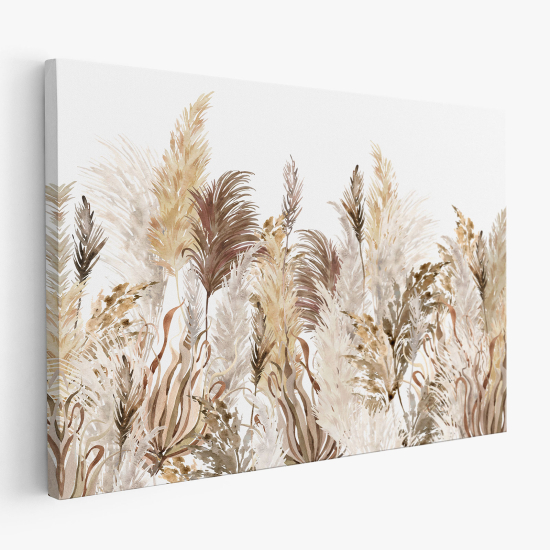 Cuadro en Lienzo - Hojas de Pampas