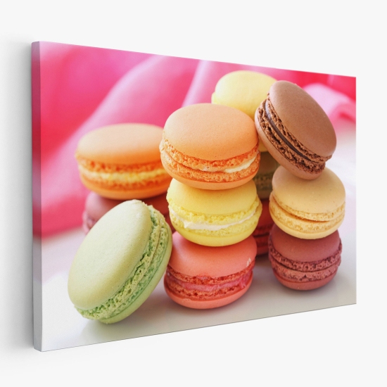 Cuadro en Lienzo - Macarons