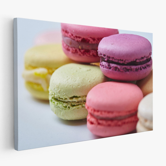 Cuadro en Lienzo - Macarons