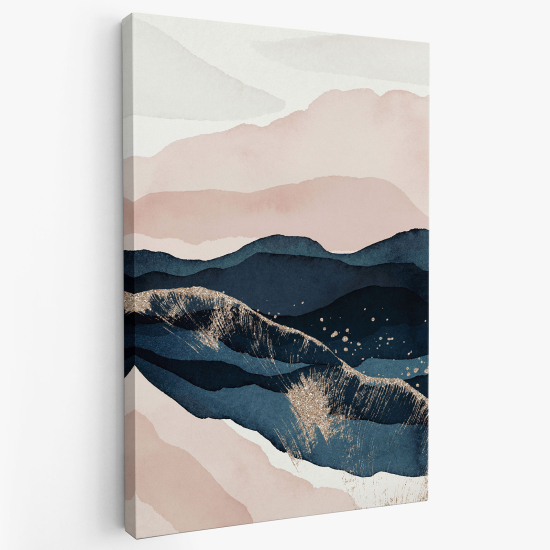 Cuadro en Lienzo - Montañas abstractas