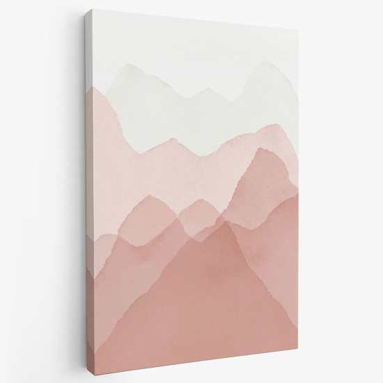 Cuadro en Lienzo - Montañas abstractas