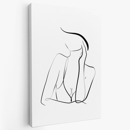 Cuadro en Lienzo - Mujer Abstracta