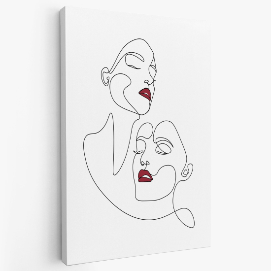 Cuadro en Lienzo - Mujeres Abstracto