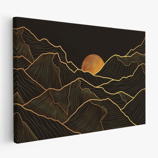 Cuadro en Lienzo - Paisaje Abstracto