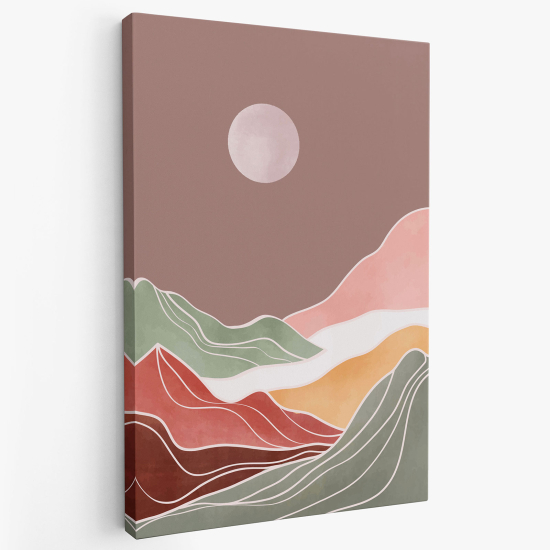 Cuadro en Lienzo - Paisaje Abstracto