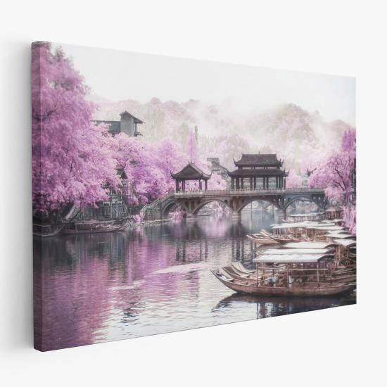 Cuadro en Lienzo - Paisaje Japonés