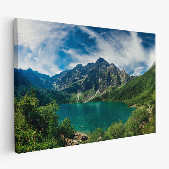 Cuadro en Lienzo - Paisaje Montañas