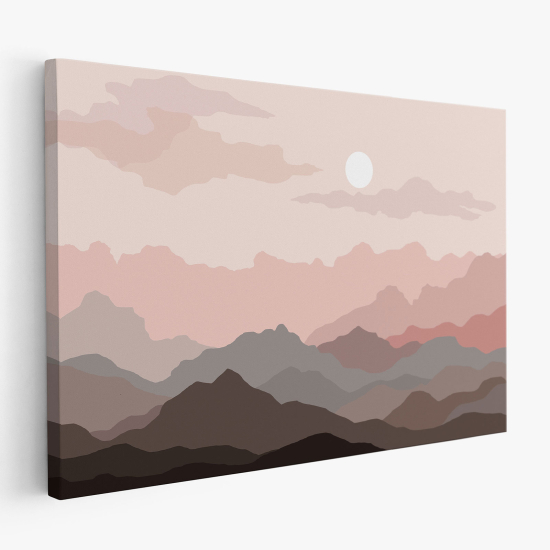 Cuadro en Lienzo - Paisaje Montañas