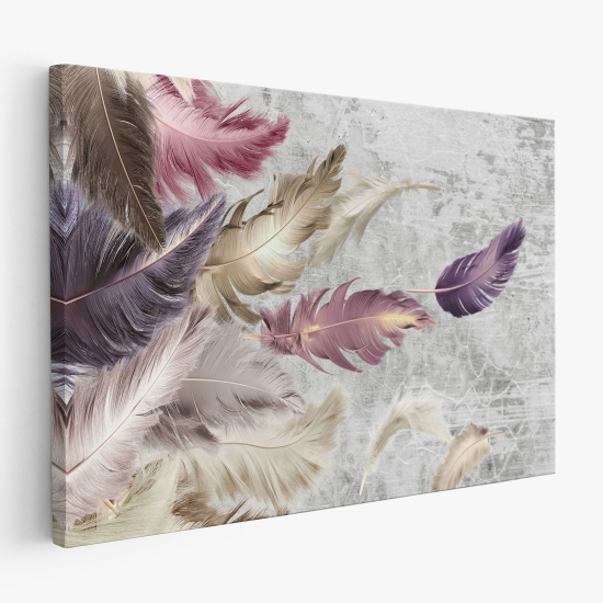 Cuadro en Lienzo - Plumas