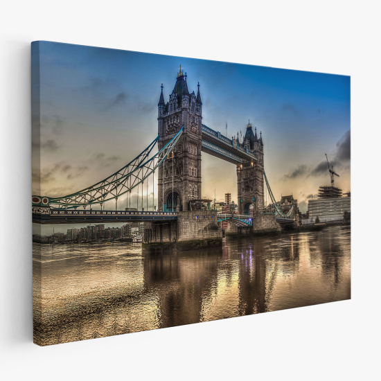 Cuadro en Lienzo - Puente de la Torre de Londres