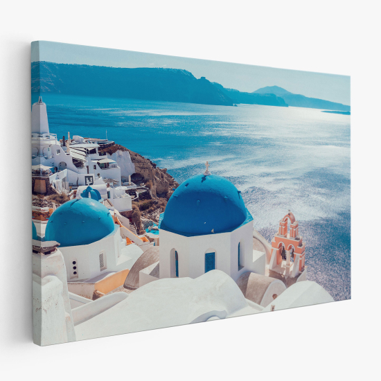 Cuadro en Lienzo - Santorini