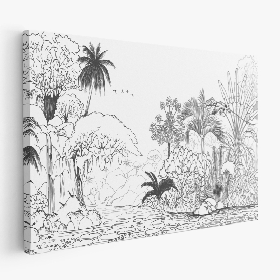 Cuadro en Lienzo - Selva Tropical