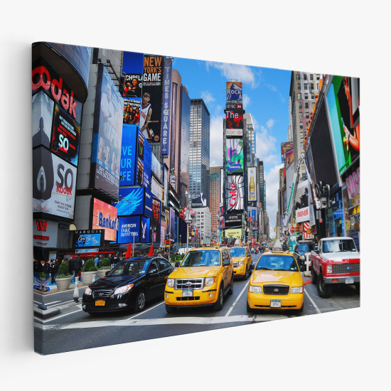 Cuadro en Lienzo - Taxis de Nueva York