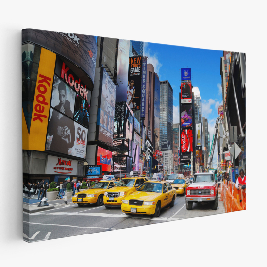 Cuadro en Lienzo - Taxis de Nueva York