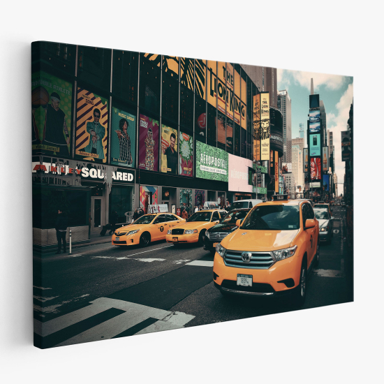 Cuadro en Lienzo - Taxis de Nueva York