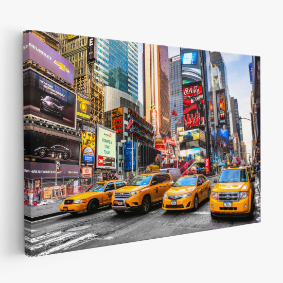 Cuadro en Lienzo - Taxis de Nueva York