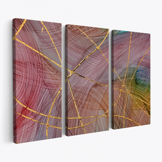 Cuadro tríptico - Abstracto