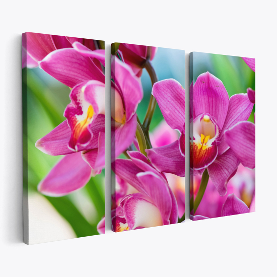 Cuadro tríptico - Flores