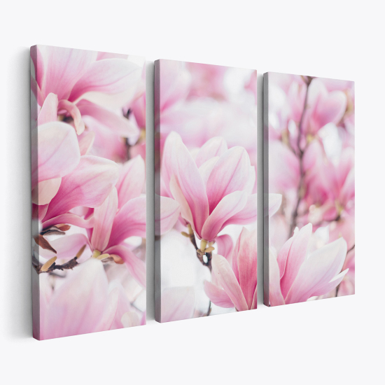 Cuadro tríptico - Flores