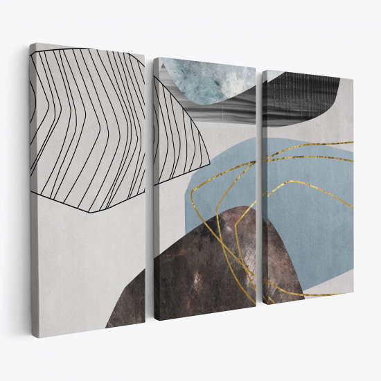 Cuadro tríptico - Geométrico