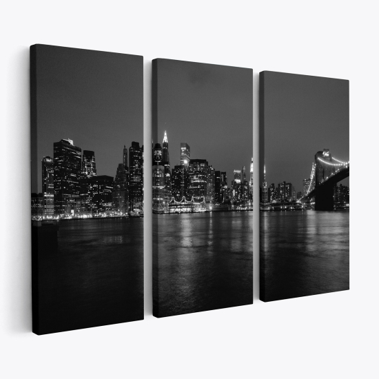 Cuadro tríptico - Nueva York