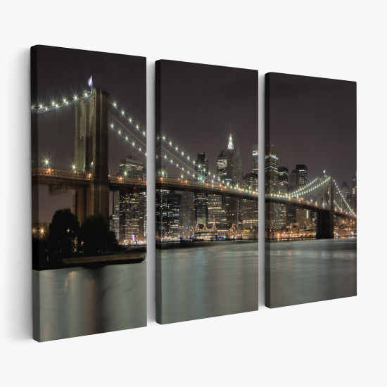 Cuadro tríptico - Nueva York