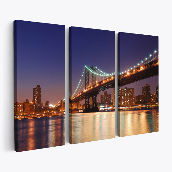 Cuadro tríptico - Nueva York