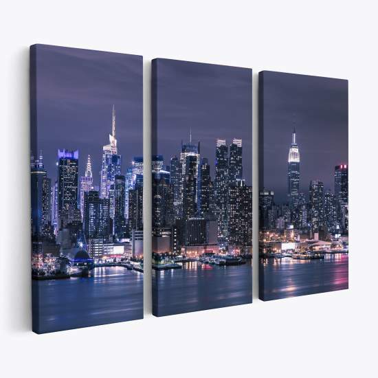 Cuadro tríptico - Nueva York