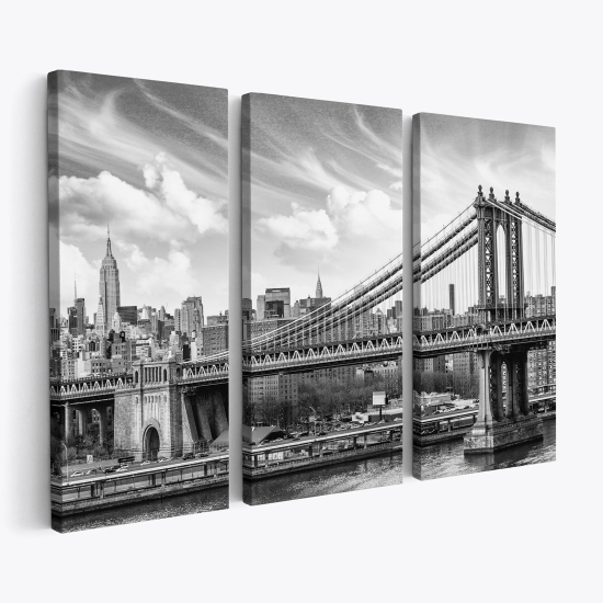 Cuadro tríptico - Nueva York